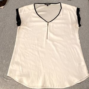 MED White with Black trim Express Portifino